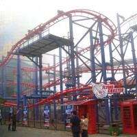 flying coaster جنتنق هايلاند