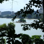 صخرة باتو فرينجي في حديقة التوابل في جزيرة بينانج