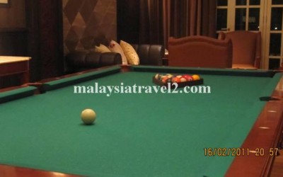 The Danna Langkawi Hotel غرفة البلياردو Billiard Roomفندق دانا لنكاوي