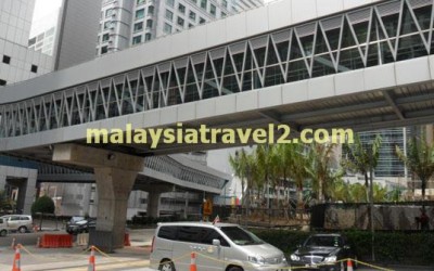 PEDESTRIAN WALKWAY صور و تقرير جسر المشاة المكيف في شارع العرب كوالالمبور