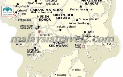 map Mutiara Burau Bay Resort Langkawi فندق موتيارا بوراو باي لنكاوي