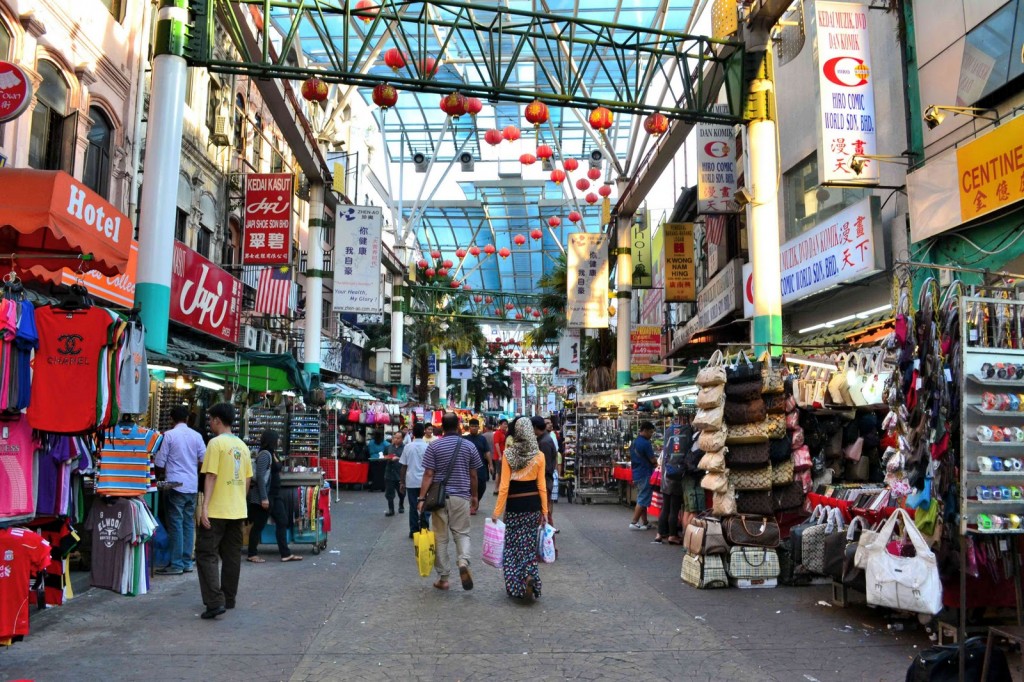 Chinatown In Malaysia الحي الصيني في كوالالمبور1