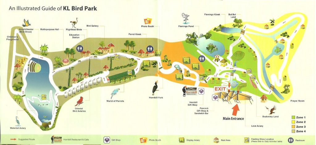 kl-bird-park-map