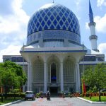 blue mosque malaysia المسجد الازرق سلطان صلاح الدين