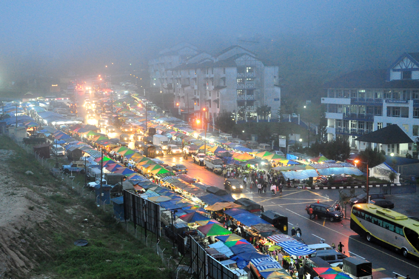 pasar malam cameron highland 2018